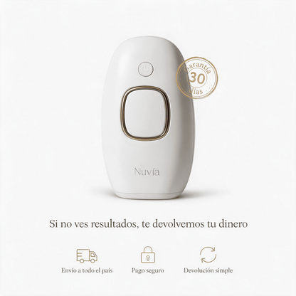 Depiladora IPL Nuvía — Luz Pulsada para Depilación en Casa
