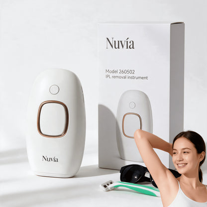 Depiladora IPL Nuvía — Luz Pulsada para Depilación en Casa