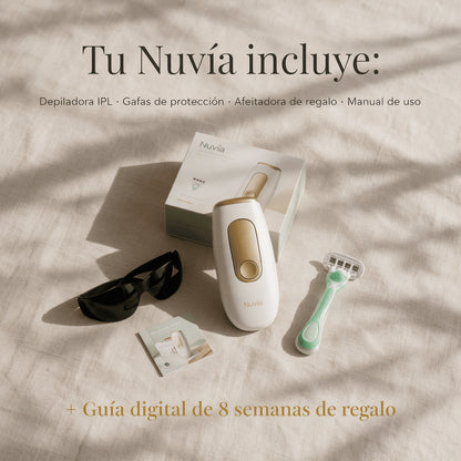Depiladora IPL Nuvía — Luz Pulsada para Depilación en Casa
